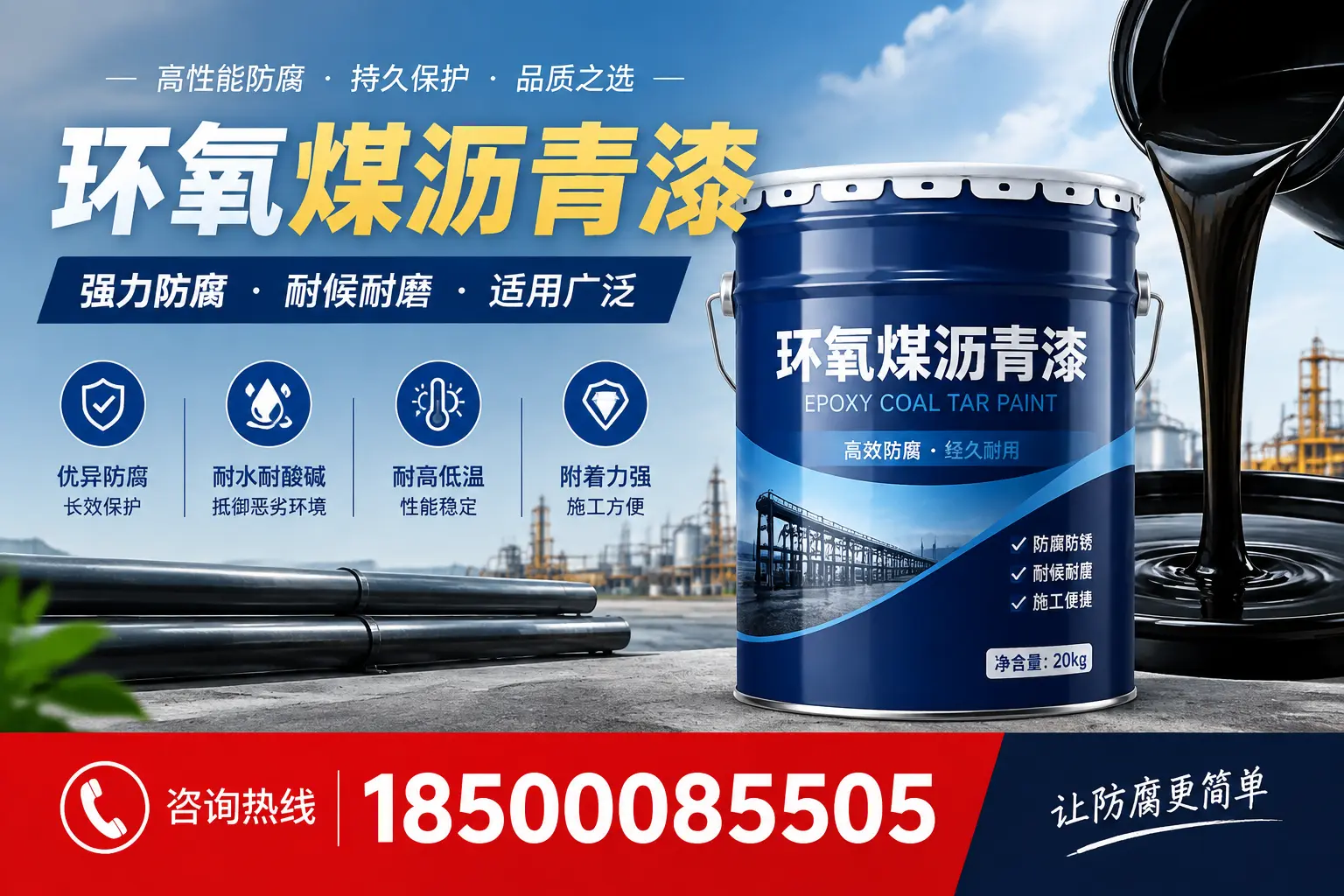 环氧煤沥青漆在不同气候条件下的表现分析，玉林适用性